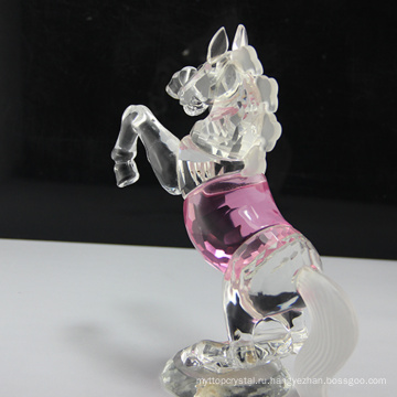 стекло лошадь статуэтки кристалл животное